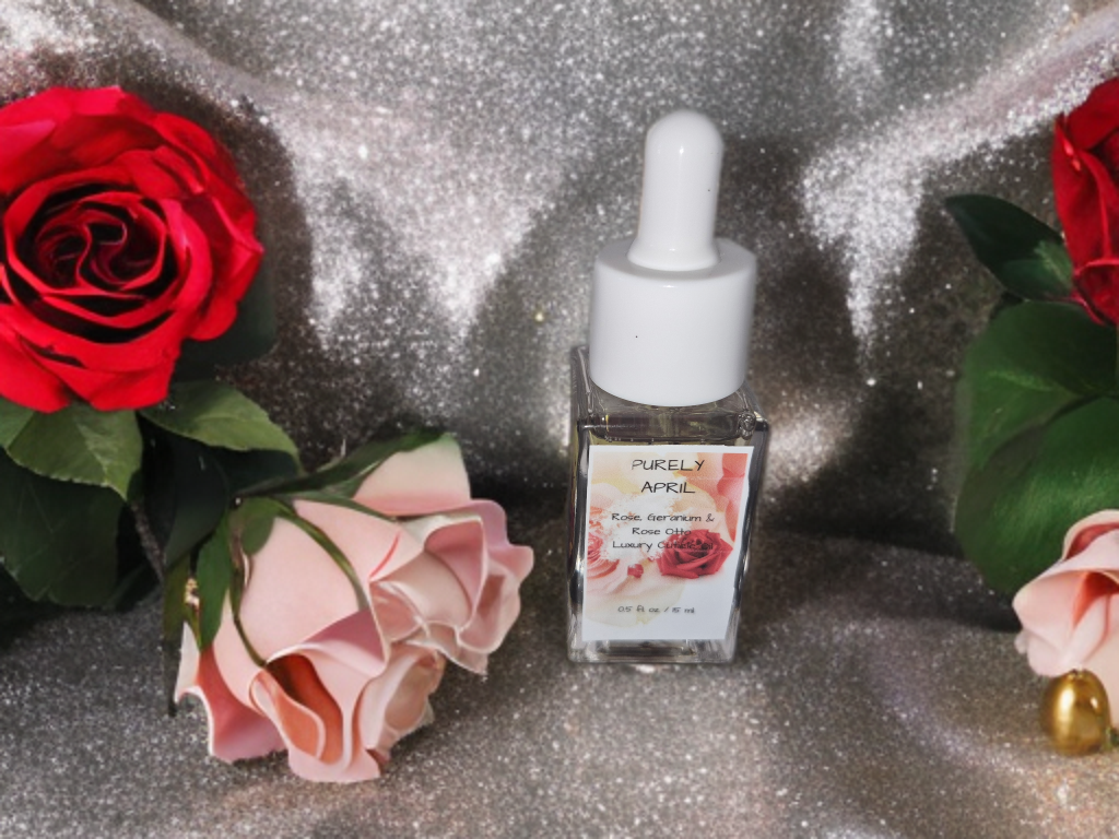 Rose Geranium & Rose Otto Luxury Cuticle Oil