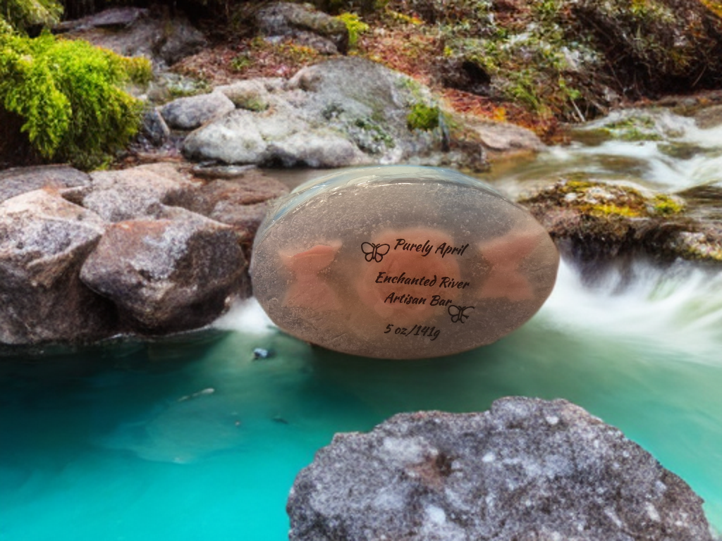 Enchanted River Artisan Soap Bar listing