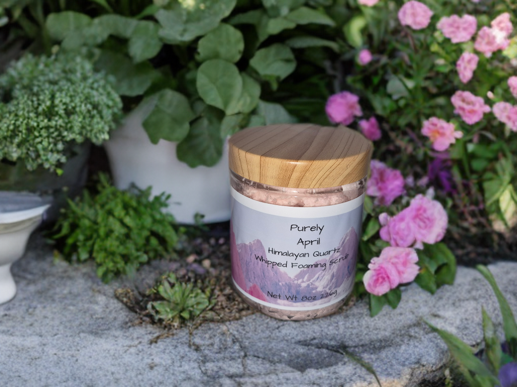 Himalayan Quartz Whipped Foaming Scrub