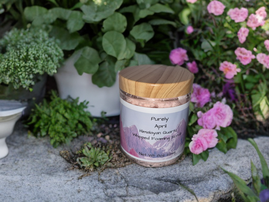 Himalayan Quartz Whipped Foaming Scrub