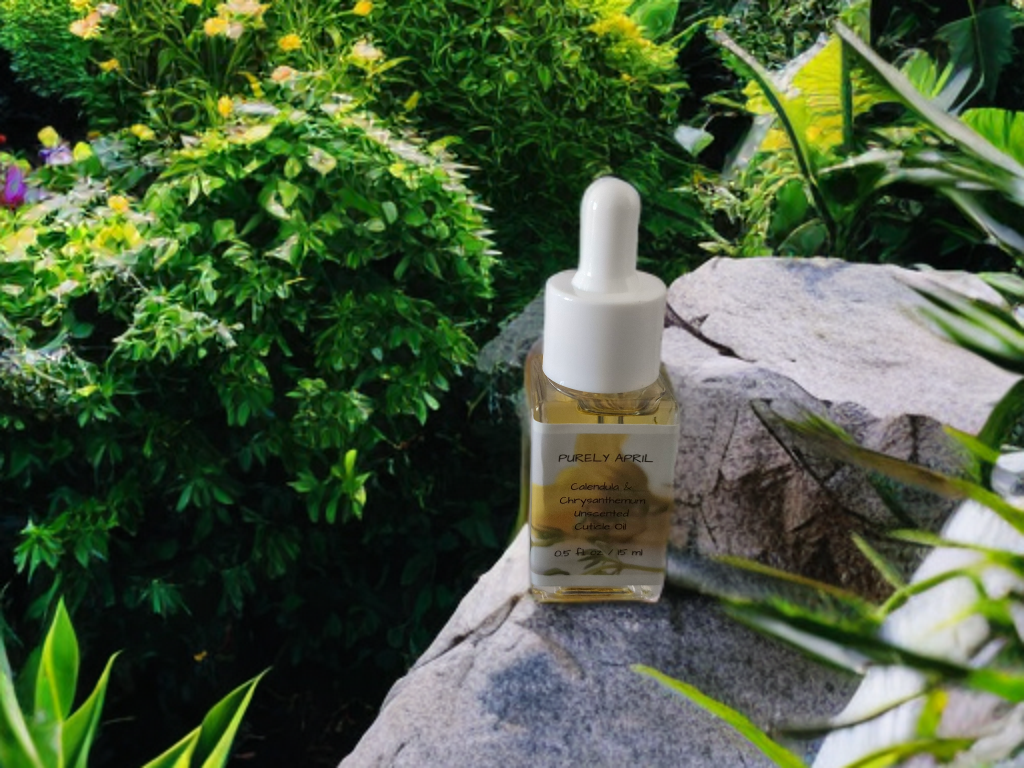 Calendula &  Chrysanthemum  Unscented  Cuticle Oil