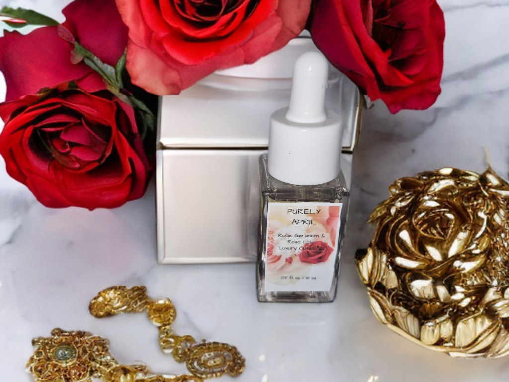 Rose Geranium & Rose Otto Luxury Cuticle Oil