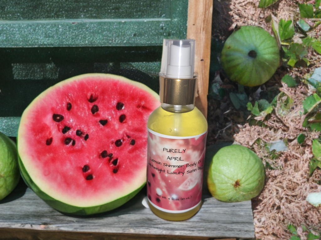 Lemon Shimmer Luxury Body Oil
