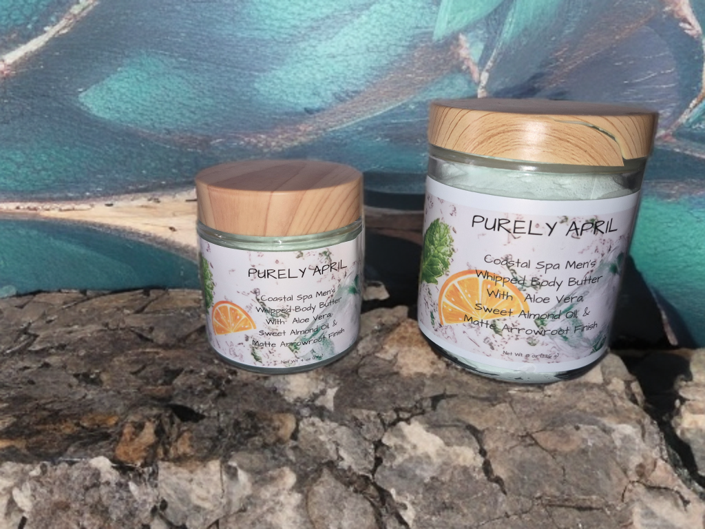Coastal Spa Men's Whipped Body Butter