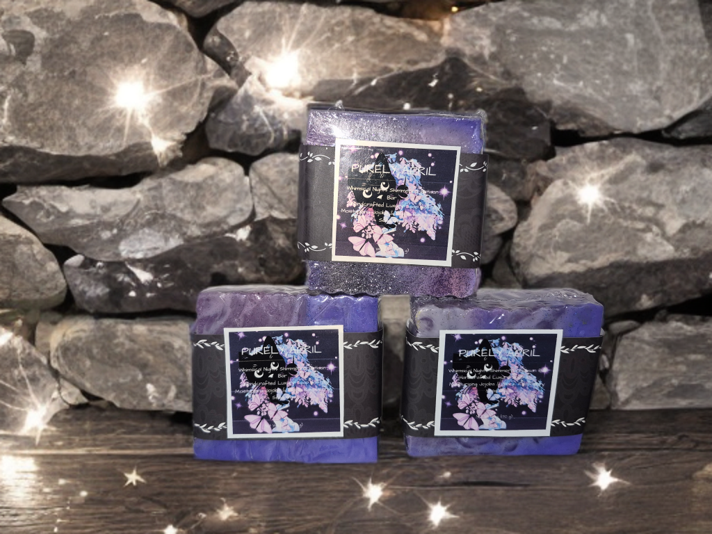 Whimsical Nights Shimmering Artisan Bar Soap