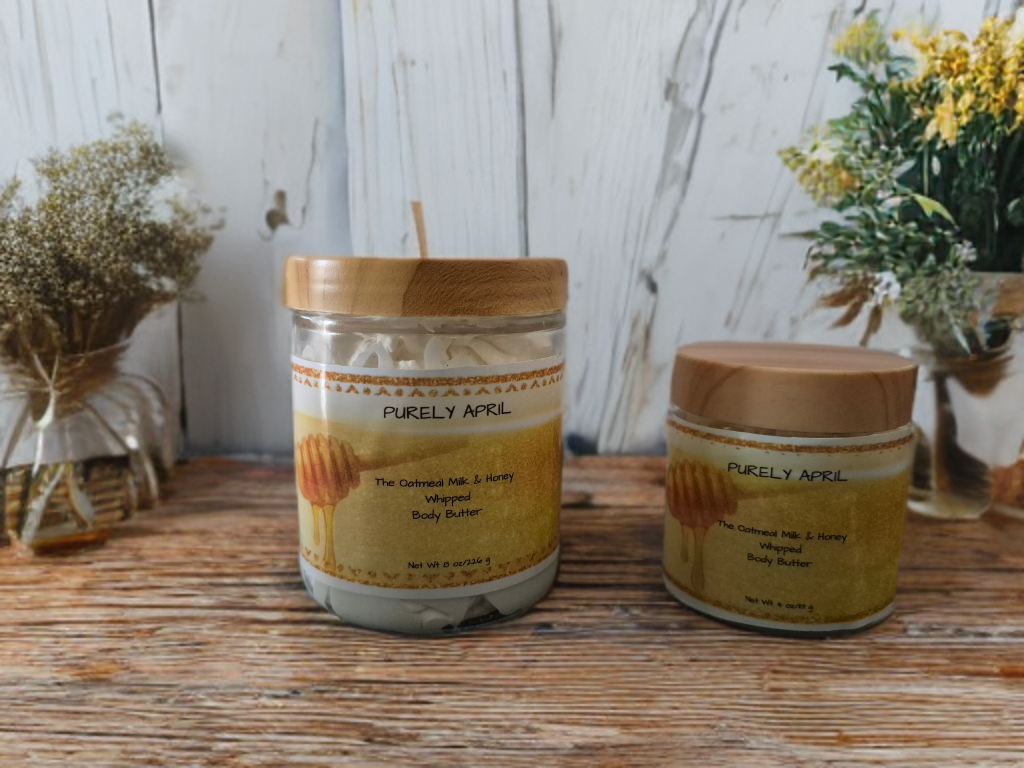 Oatmeal Milk & Honey Whipped Body Butter