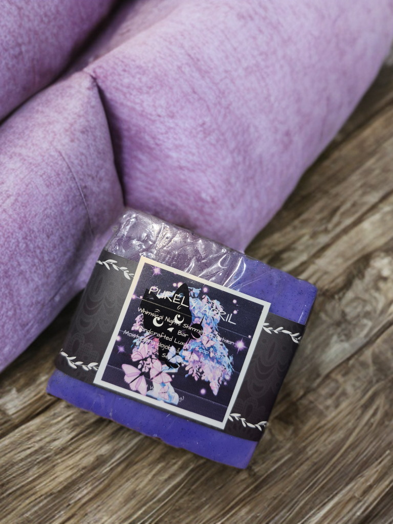 Whimsical Nights Shimmering Artisan Bar Soap
