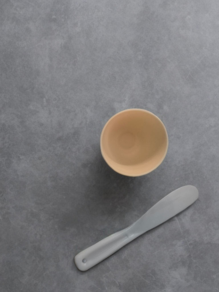 Silicone Aesthetic Face Mask Bowl & Spatula Set