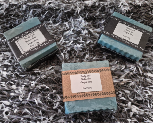 Timber Men's Cologne Artisan Soap Bar